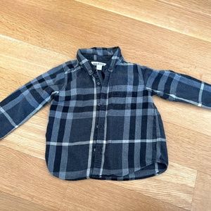 Burberry toddler shirt for 24 months